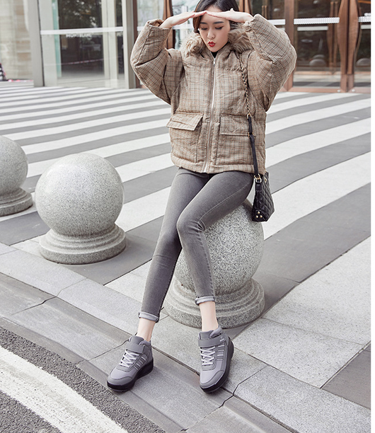 Botas de Invierno para Mujer con Forro de Algodón y Terciopelo - Image 8