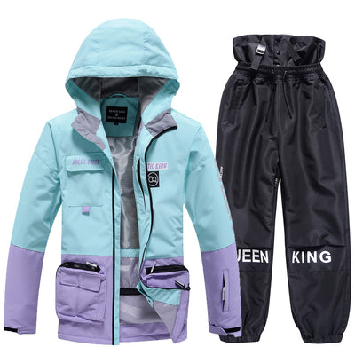 Traje de Esquí para Parejas - Abrigo Térmico Grueso Unisex - Image 20