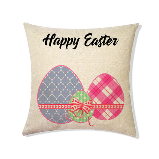 Funda de Almohada de Lino para Sofá Cama Easter - Image 28