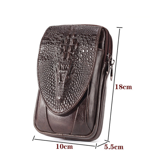 Cartera Vertical de Cuero para Celular con Múltiples Compartimentos - Image 14