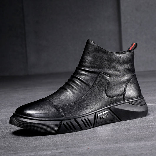 Botas Militares de Cuero para Hombre - Botines Tácticos de Media Caña - Image 10