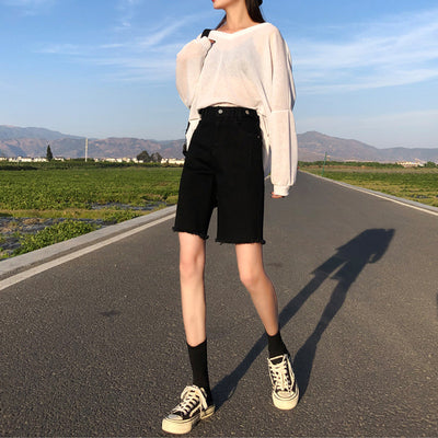 Pantalón Ancho de Cintura Alta Recto y Holgado para Mujer - Image 12