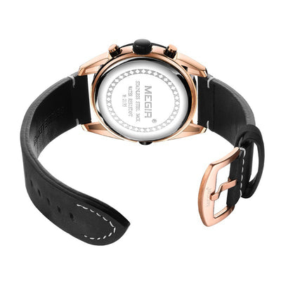 Reloj Deportivo para Hombre Cronógrafo Azul Cuarzo - Image 3