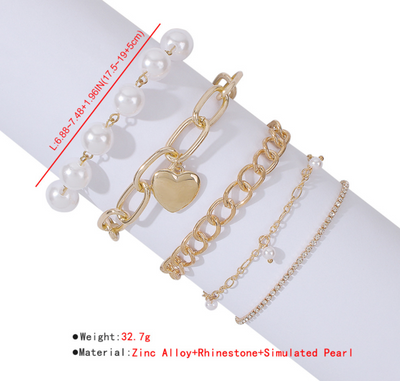 Pulsera de Cadena Gruesa en Aleación - Image 15