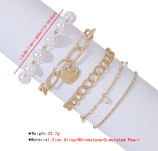 Pulsera de Cadena Gruesa en Aleación - Image 15