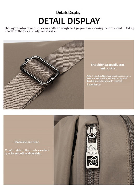 Bolsa Crossbody Casual Versátil con Múltiples Compartimentos - Image 18