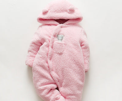 Pijama Térmico de Algodón para Bebé Recién Nacido - Enterizo Acolchado - Image 10