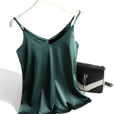 Camiseta Italiana Mujer Escote V Básica Blanca - Image 5