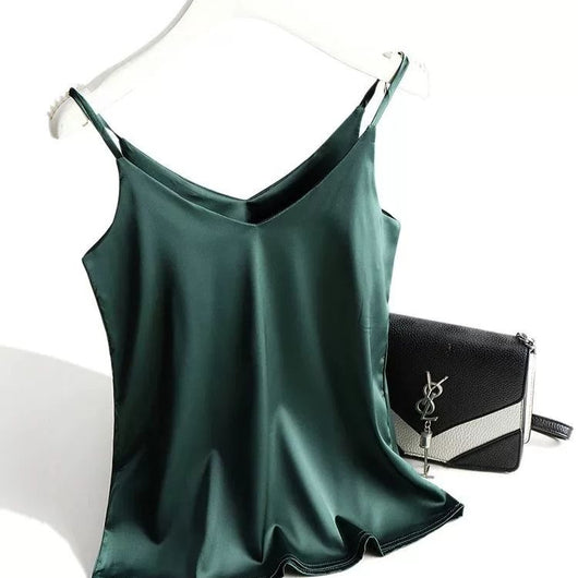 Camiseta Italiana Mujer Escote V Básica Blanca - Image 5