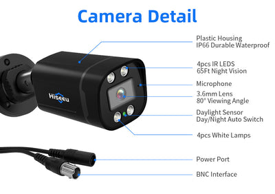 Sistema de Vigilancia Profesional AHD 5MP con Cámara Exterior Resistente al Agua - Image 15