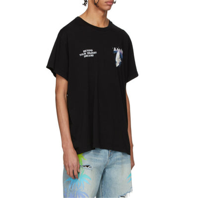 Playera Paloma de Paz Arcoíris con Estampado de Letras - Image 8