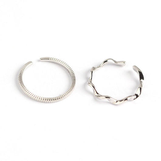 Anillo Minimalista Mobius Efecto Delgado - Image 11