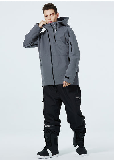 Traje de Esquí Unisex Impermeable y Cortaviento con Doble Capa Térmica - Image 11