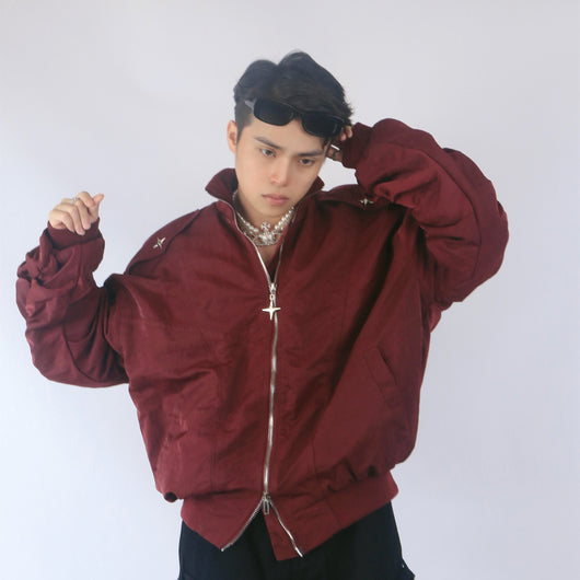 Chaqueta Personalizada con Mangas Trompeta Micro - Cremallera Frontal - Image 5