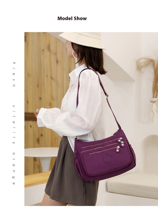 Bolsa Mensajera Unisex Nylon Ligera - Diseño Minimalista y Funcional - Image 25
