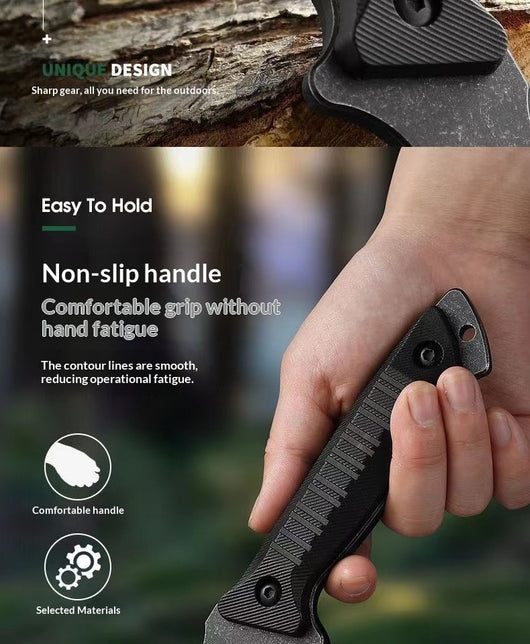 Cuchillo de Camping Multiusos Ultraligero para Aventuras al Aire Libre - Image 10