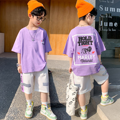 Trajes Cortos de Verano para Niños - Ropa Elegante y Fresca - Image 14