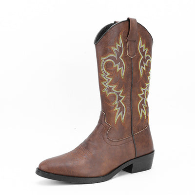 Bota Retro Alta con Bordado para Hombre - Image 24