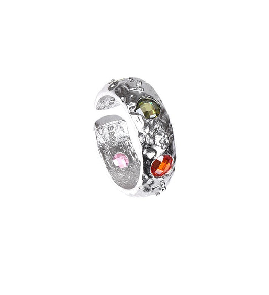 Anillo Retro de Piedras de Color - Image 9