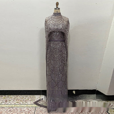 Vestido de Fiesta con Bordado de Perlas - Image 11
