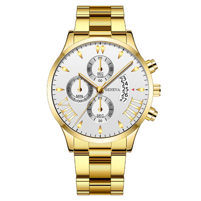 Reloj de Pulsera para Hombre con Calendario y Correa de Acero - Image 8