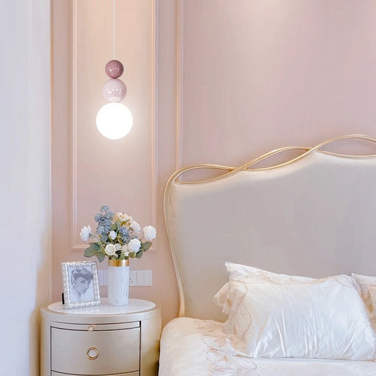 Lámpara de Pared Estilo Candelabro Crema para Dormitorio y TV - Image 2