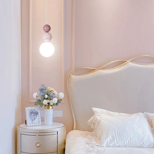 Lámpara de Pared Estilo Candelabro Crema para Dormitorio y TV - Image 2