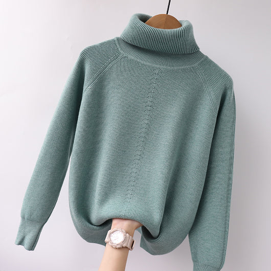 Blusa Cuello Alto Holgada - Image 13