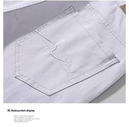 Pantalones de Vestir Elásticos Slim Fit con Cintura Ajustable - Image 12
