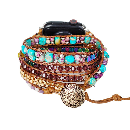Reloj de Pulsera con Banda Tejida de Cuarzo Natural - Image 16
