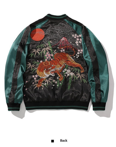 Chaqueta de Otoño Estilo Nacional Chino con Bordado Tiger Mountain - Image 8