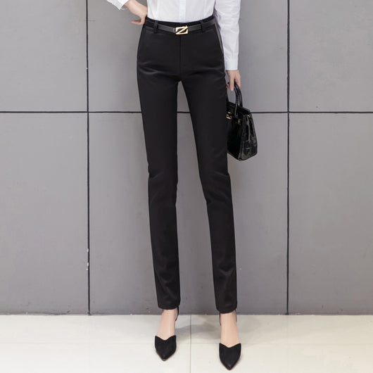 Pantalones Profesionales Rectos Reductores para Mujer - Image 20