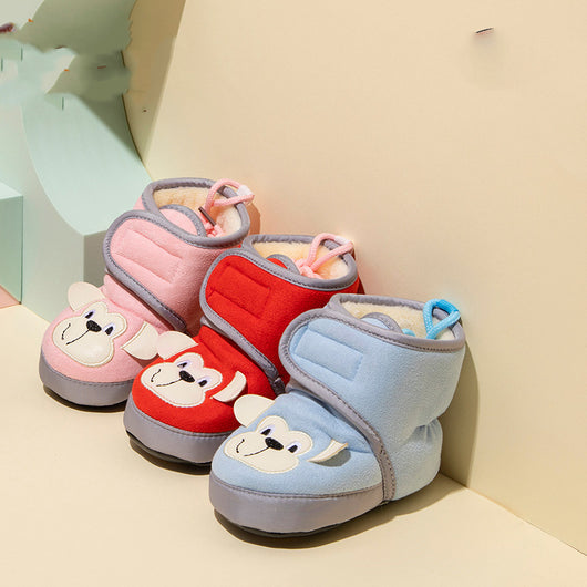 Zapatos de Bebé Antideslizantes con Suela Blanda y Calidez Garantizada - Image 7
