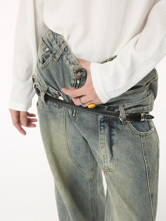 Jeans Hip Hop Hombre Cintura Suelta Diseño Verano - Image 14