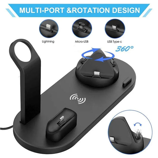 Estación de Carga 4 en 1 para iPhone, Apple Watch, AirPods y más - Image 19