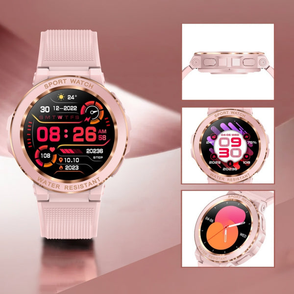 Reloj Inteligente Femenino MK60 con Llamadas Bluetooth y Múltiples Funciones
