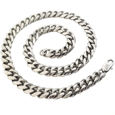Collar de Acero Titanio para Hombre - Diseño Urbano Moderno - Image 16