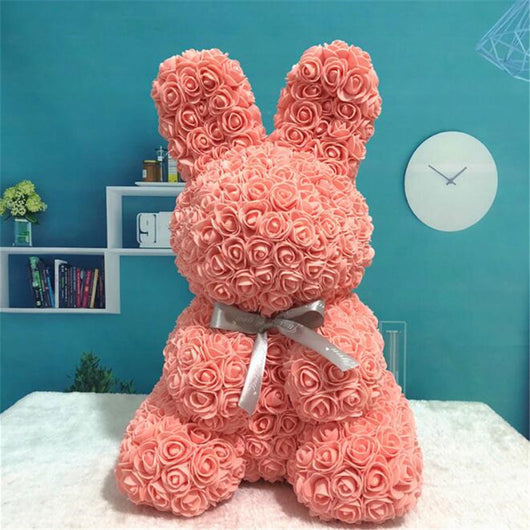 Conejo de Rosas Eternas 45cm - Regalo Romántico para San Valentín, Bodas y Celebraciones - Image 19