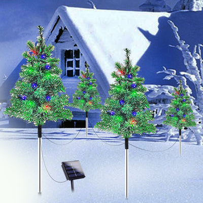 Árbol de Navidad LED Solar - Luces Decorativas Ecológicas - Image 9