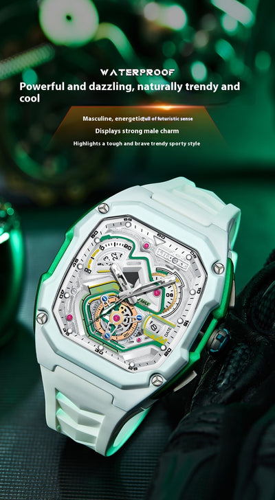Reloj Deportivo Multifunción Luminoso Resistente al Agua con Diseño 3D - Image 9