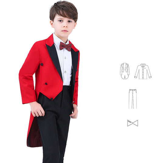 Traje de Esmoquin Infantil Premium para Presentaciones y Eventos Formales - Image 7
