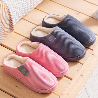 Pantuflas de Pareja con Rayas Verticales para Hombre y Mujer - Image 4