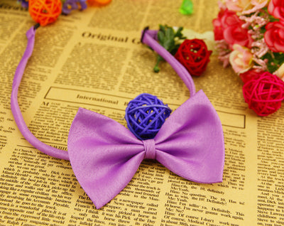 Collar para Mascotas con Moño Liso y Elegante - Image 26