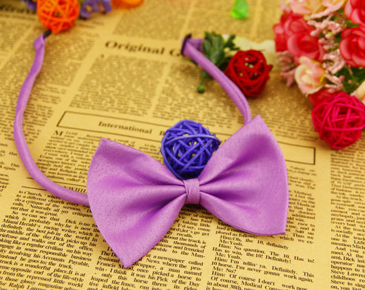 Collar para Mascotas con Moño Liso y Elegante - Image 26