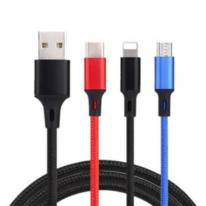 Cable de Carga Rápida Prepare Spring Tres en Uno - Image 10