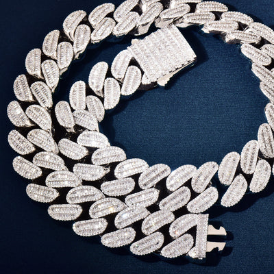 Collar Cubano Cuadrado con Cierre de Resorte Personalizado - Image 15
