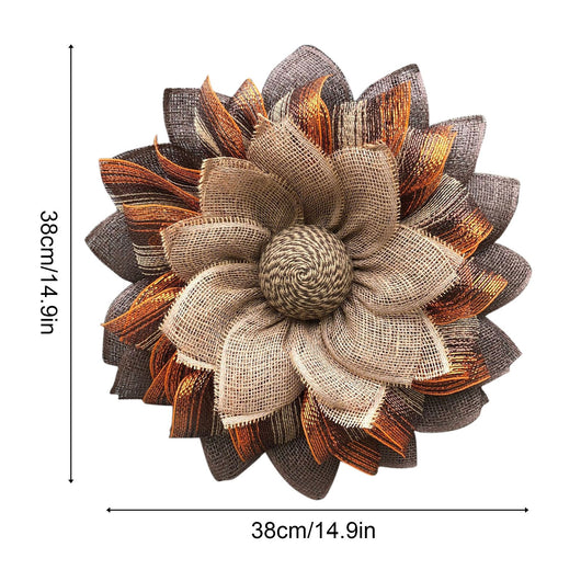 Corona de Otoño Cosecha 40cm - Decoración Acción de Gracias y Halloween - Image 5