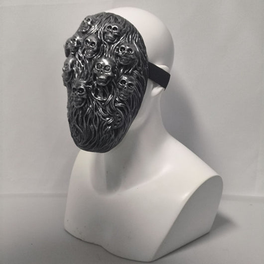 Máscara Calavera Steampunk Terror Apocalíptico - Image 4