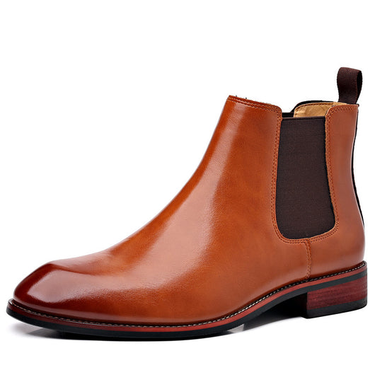 Botas Chelsea para Hombre Otoño Respirables Punta Afilada - Image 6