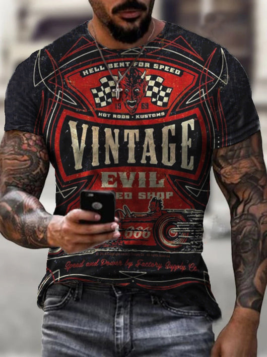 Camiseta Deportiva Slim Fit para Hombre con Diseño Estampado - Image 19
